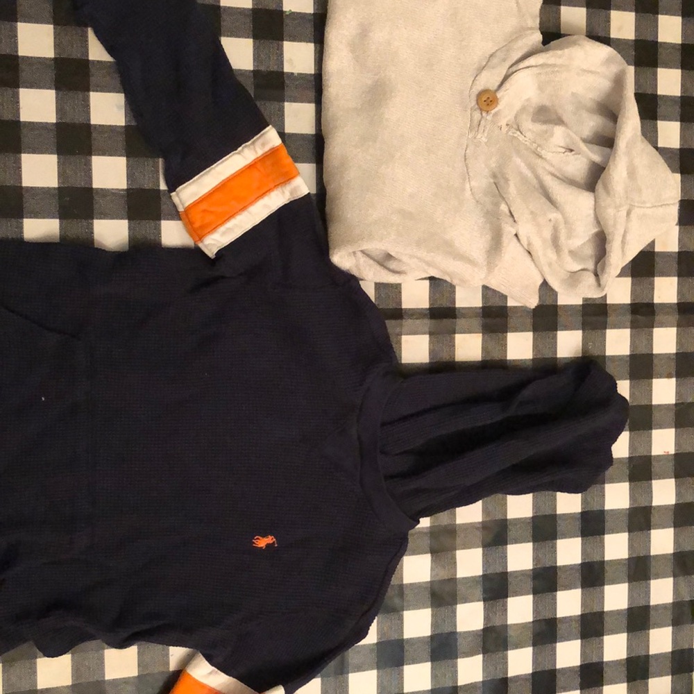 2 hoodies Polo by Ralph Lauren and genuine kids